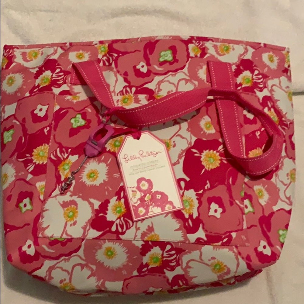 Lilly Pulitzer Insulated Cooler With Bottle Opener